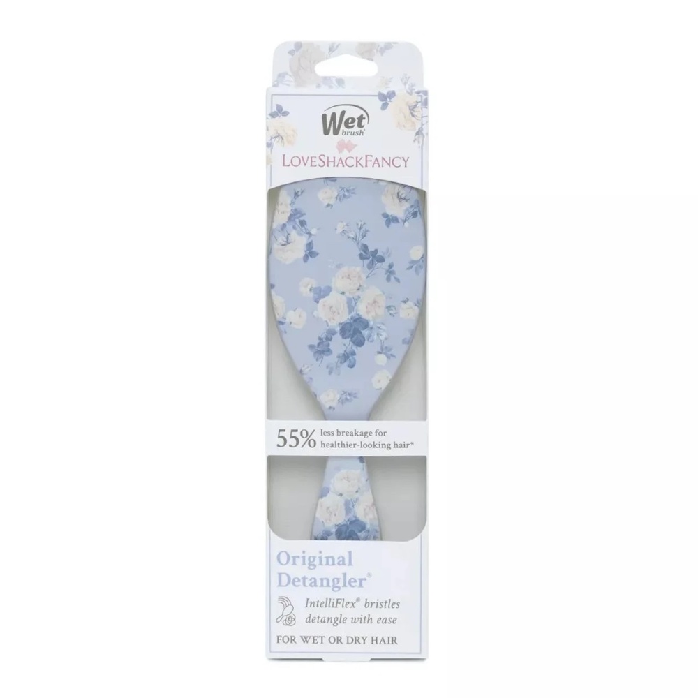 Wet Brush x LoveShackFancy Original Detangler Hair Brush - Everblooming Rosettes